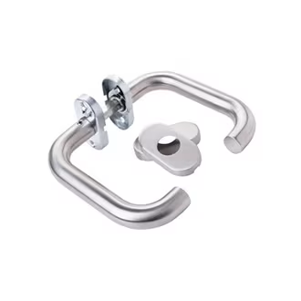 Klinke modern für Stahlzaun