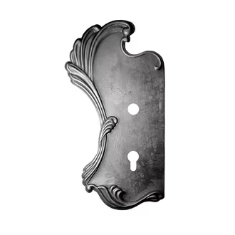 Schild für Schloss eines Stahlzauns