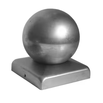 Pfostenabschluss für einen Stahlzaun