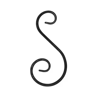 Spirale eines Stahlzauns