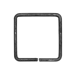 Spirale eines Stahlzauns